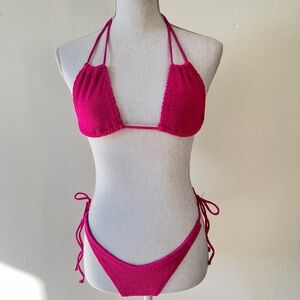 Bond-Eye Pink Bikini